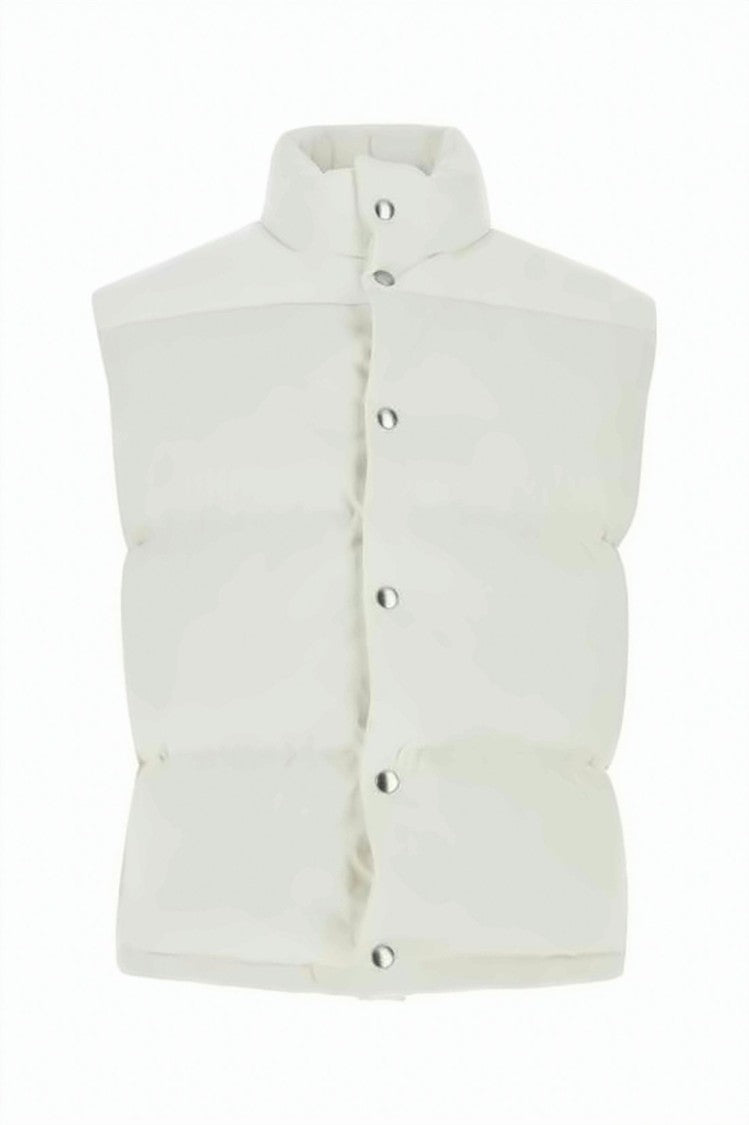 Bottega Veneta Padded Vest With Quilted Design And High Collar