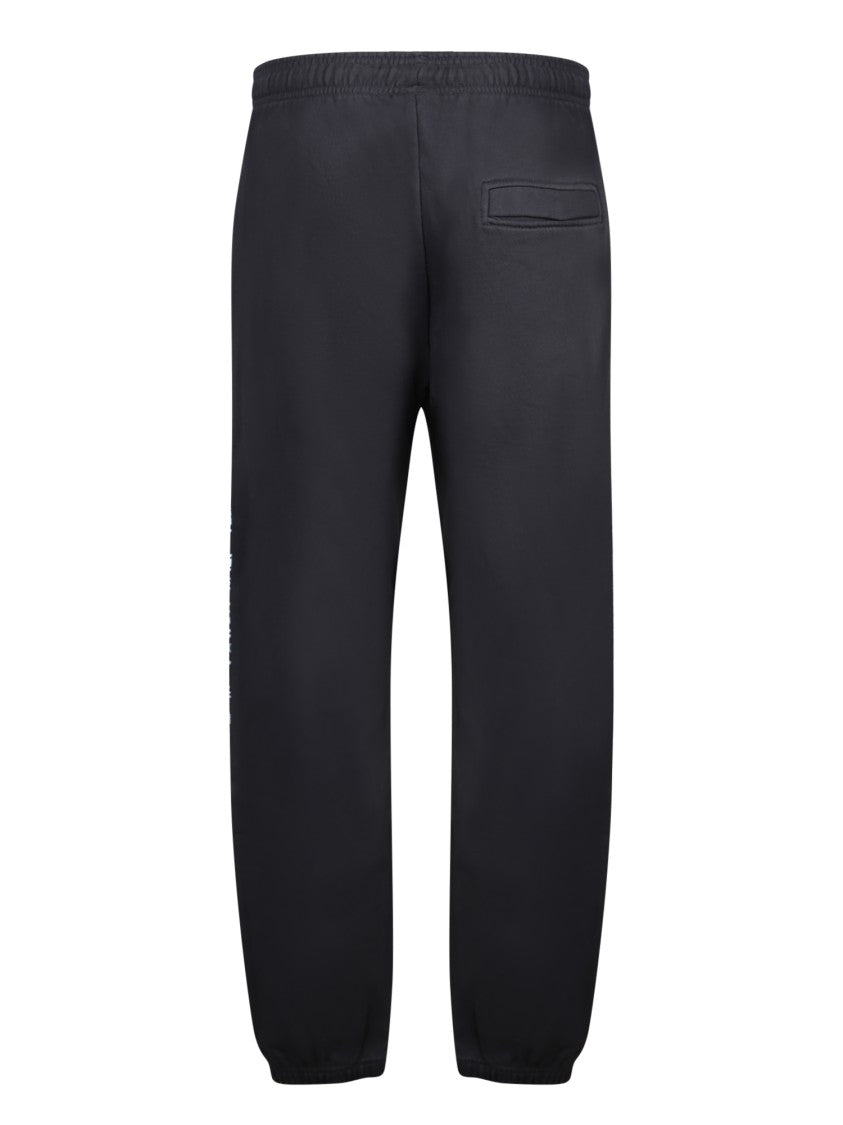Marcelo Burlon Cotton Black Trousers