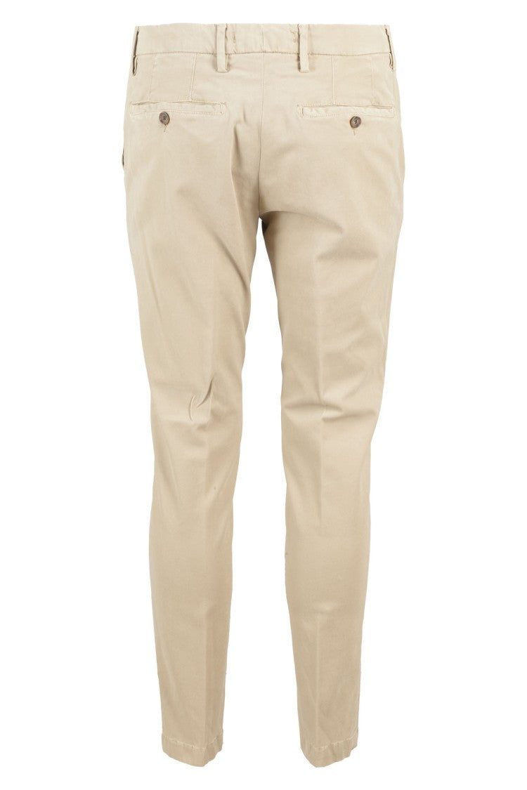 Myths Slim-Fit Sand Beige Chino Pants