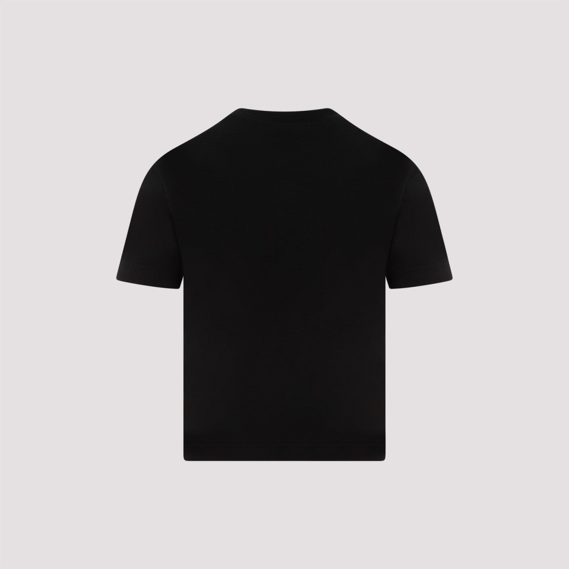 Jacquemus Classic Crew Neck T-Shirt In Black Cotton Blend