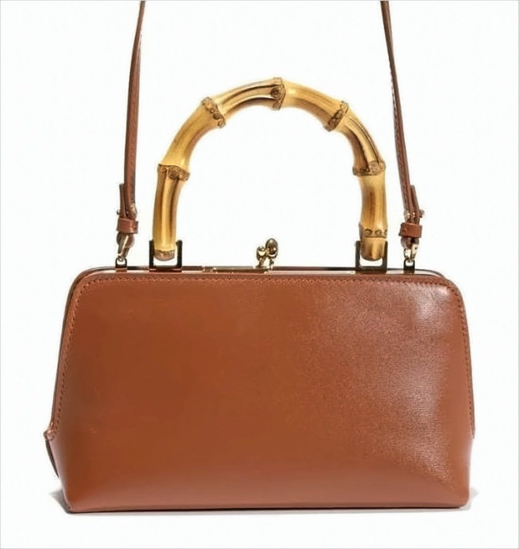 Jil Sander Rectangular Crossbody Bag With Bamboo-Style Handle