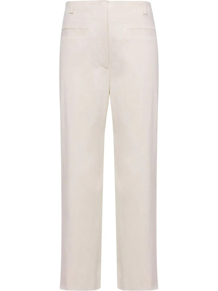 Proenza Schouler Technical Stretch Linen Pants