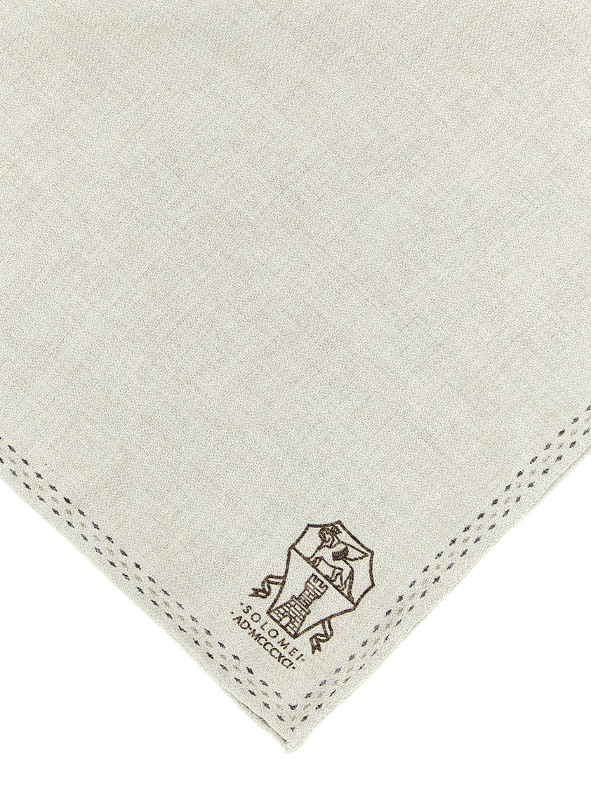 Brunello Cucinelli Logo Pocket Clutch Bag