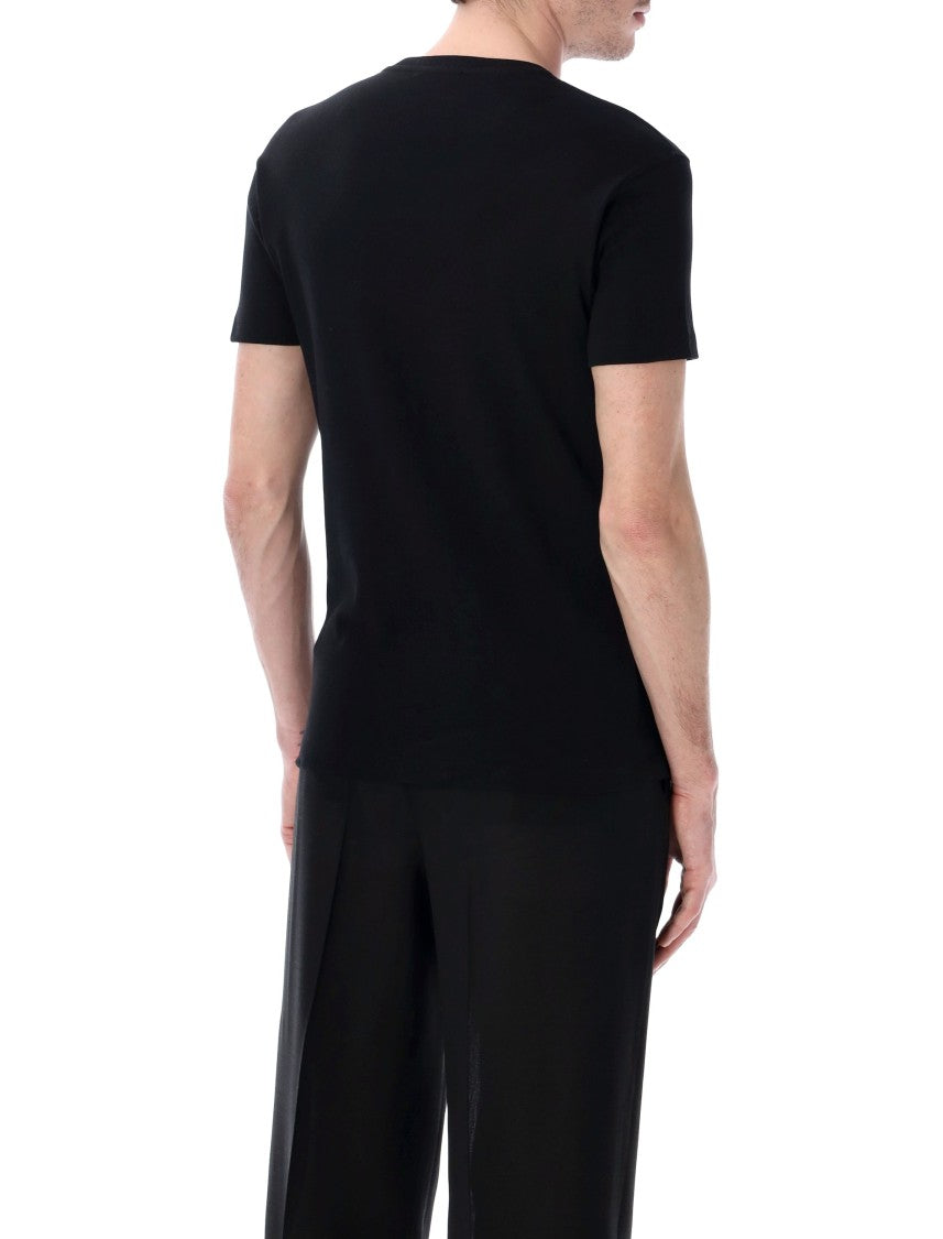 Tom Ford Perforated Ribbed Cotton Baby Tee
