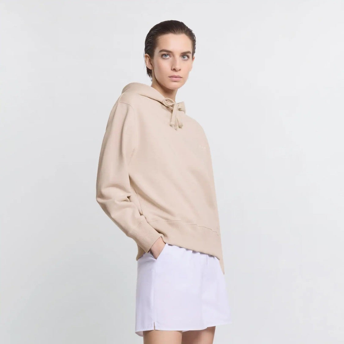 Hogan Cipria Hoodie Sweatshirt
