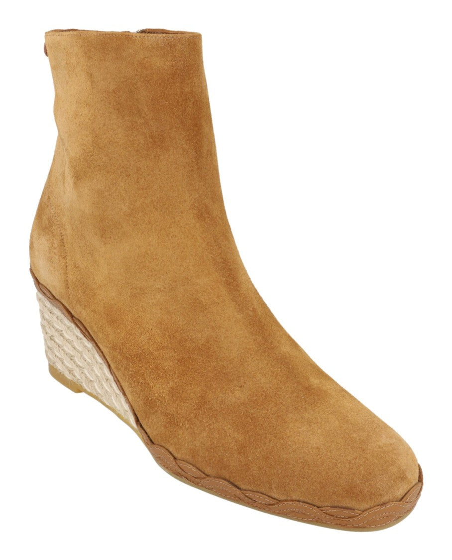 Ferragamo Canaria Suede Booties
