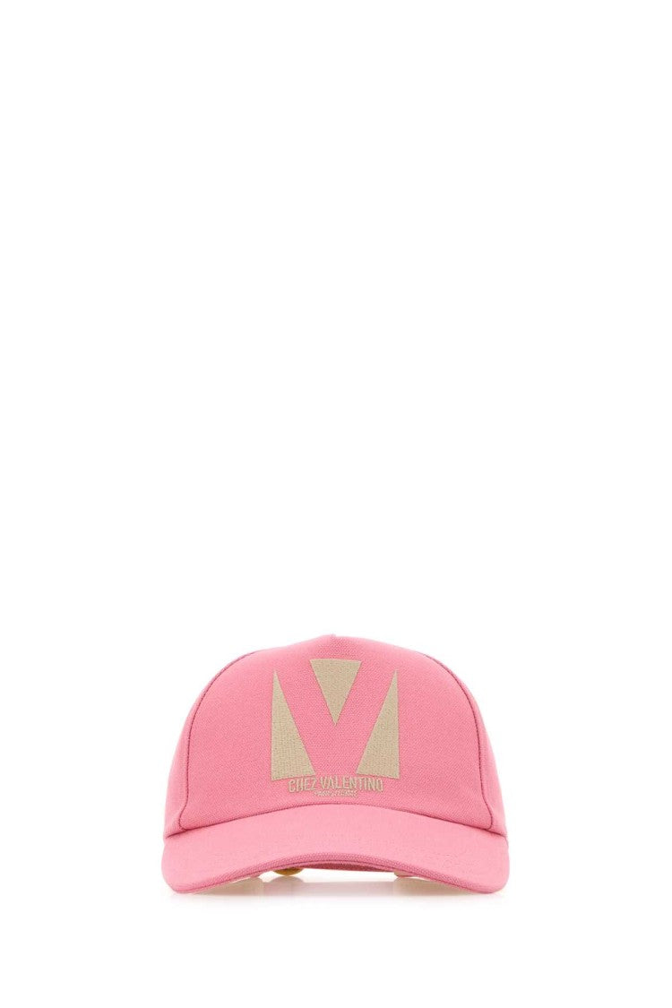 Valentino Garavani Pink Cotton Baseball Cap