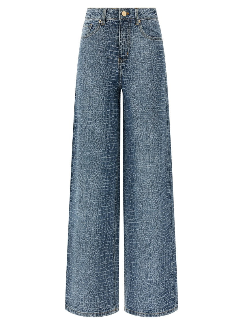 Self-Portrait 'Rhinestone' Jeans