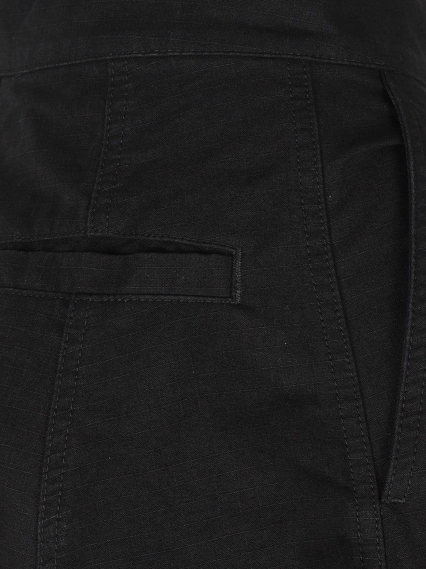Balenciaga Godet Cut Black Skirt With Invisible Zip Closure