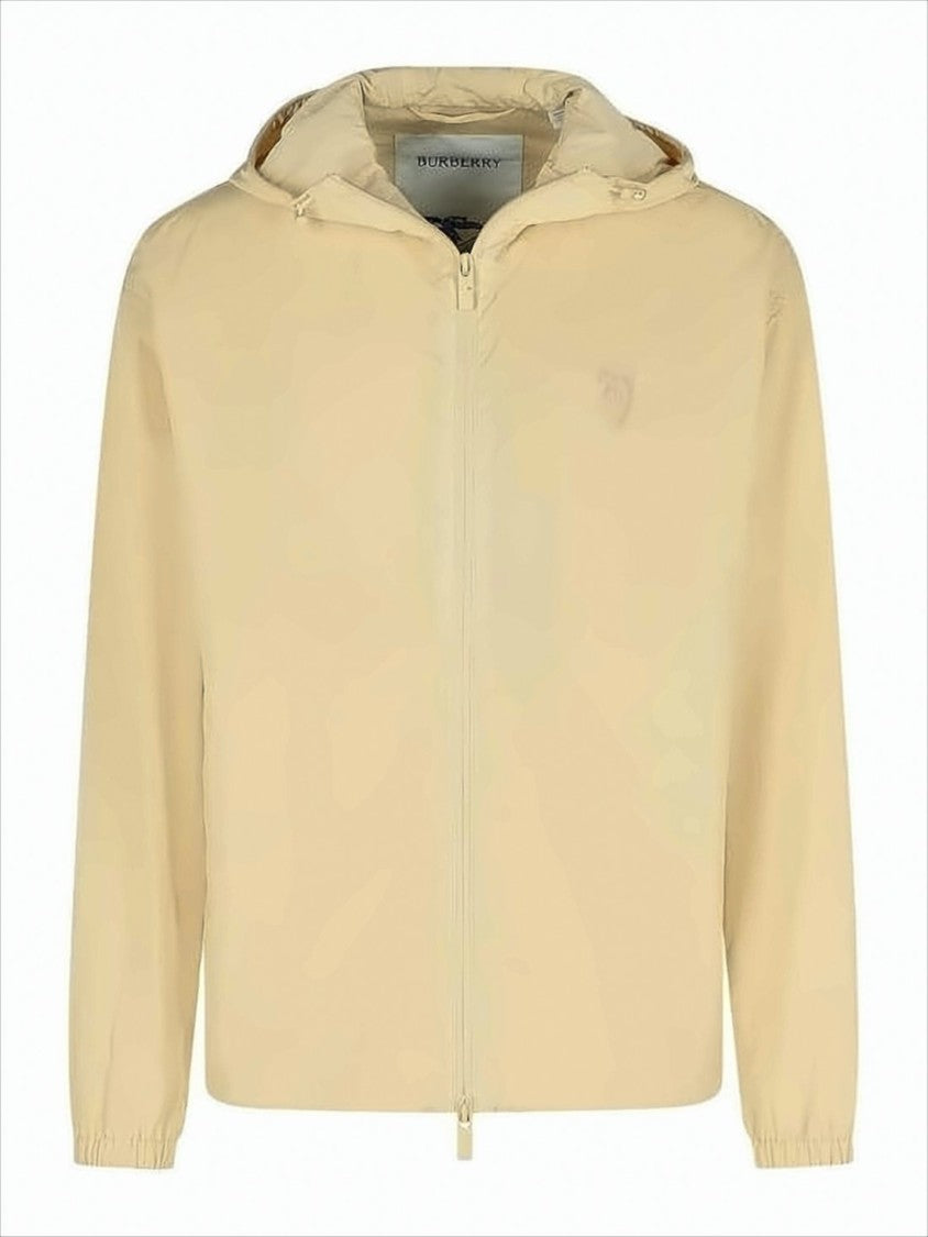 Burberry Hooded Lightweight Nylon Jacket
