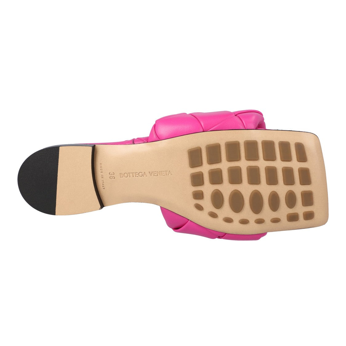 Bottega Veneta Lido Flat Sandal Pink