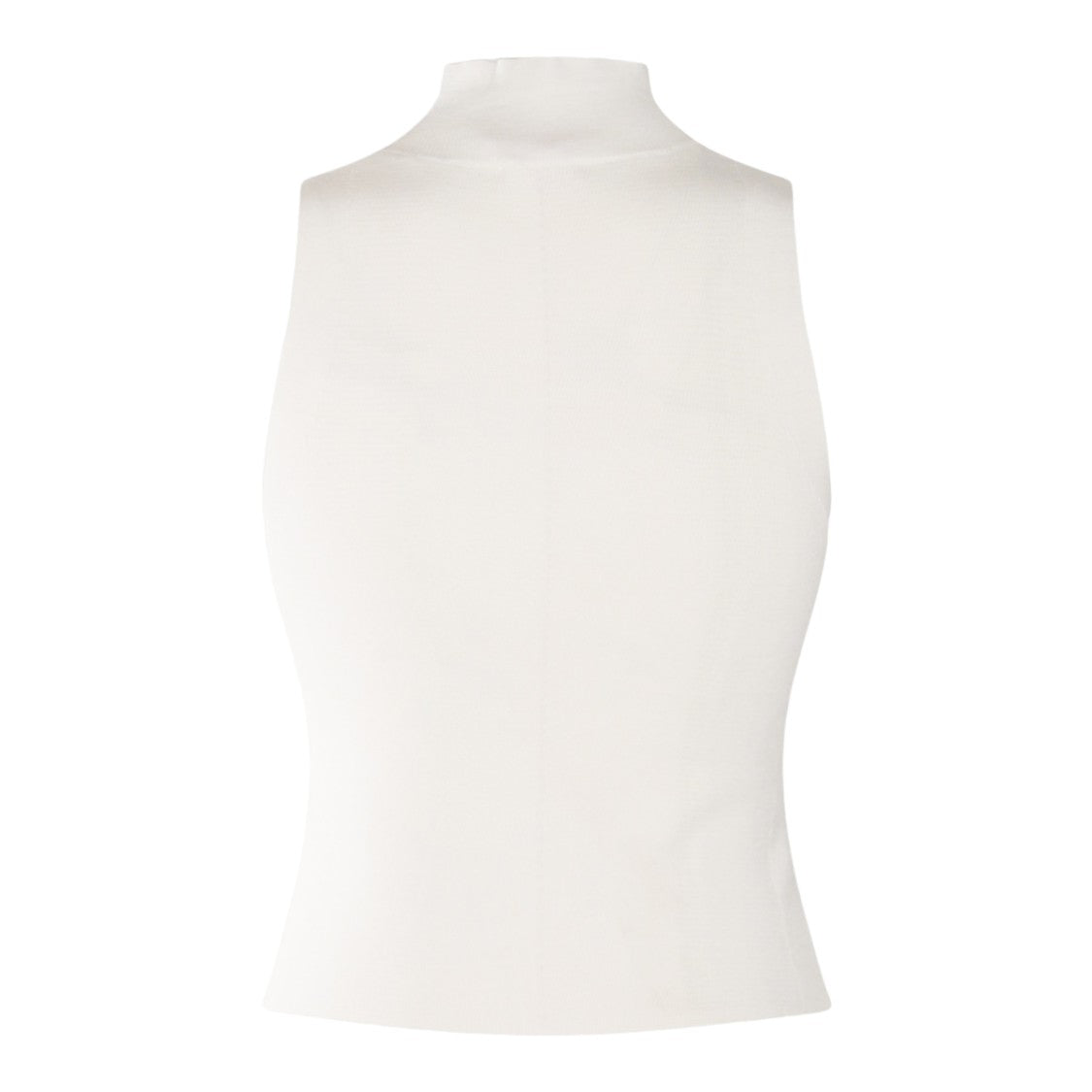 Diesel Sleeveless Fitted Top With High Neckline