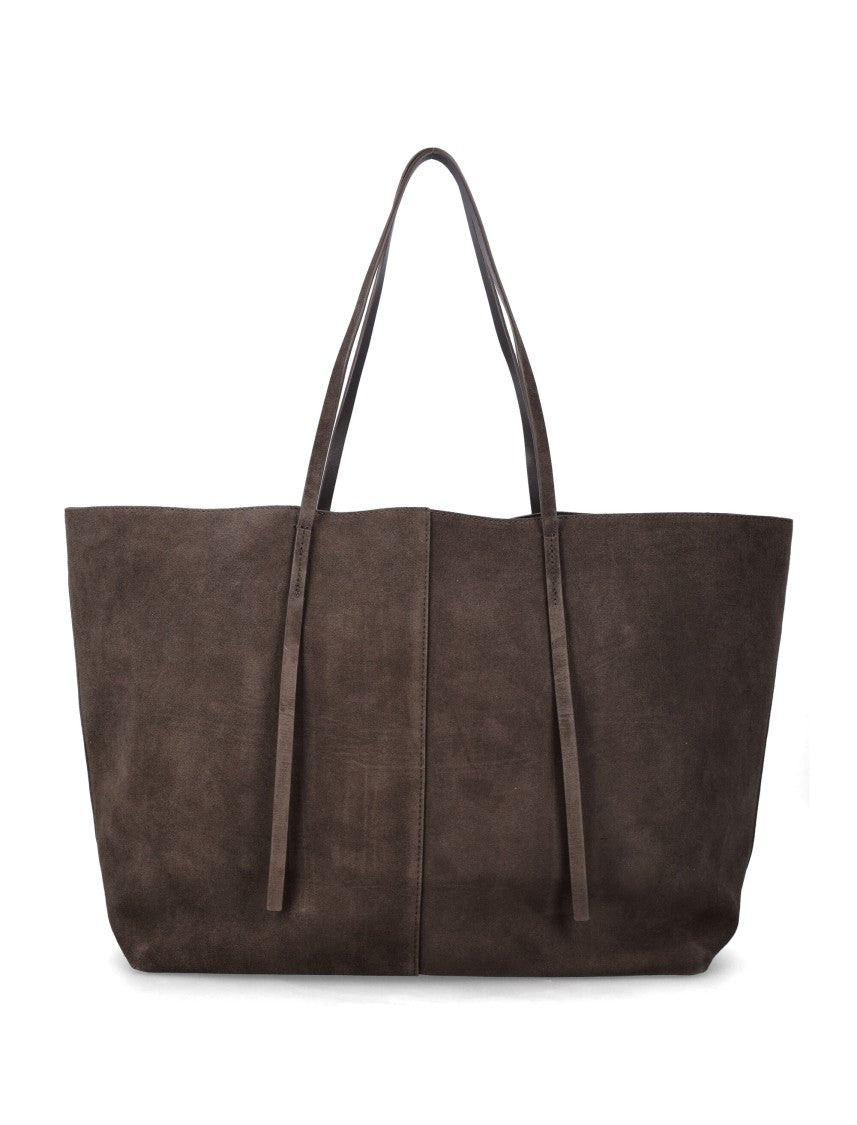 By Malene Birger Abilla Oversized Leather Tote Bag In Suede