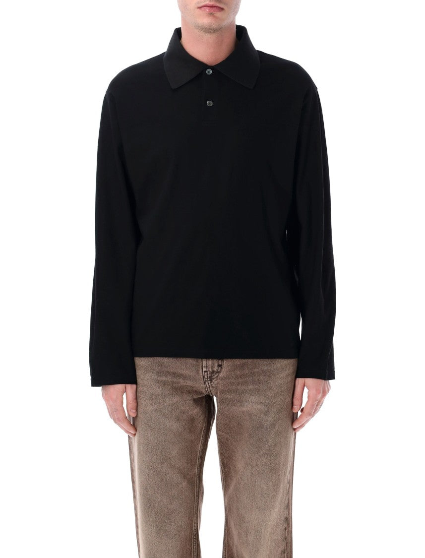 Our Legacy High Torsion Cotton Rugby Polo Shirt