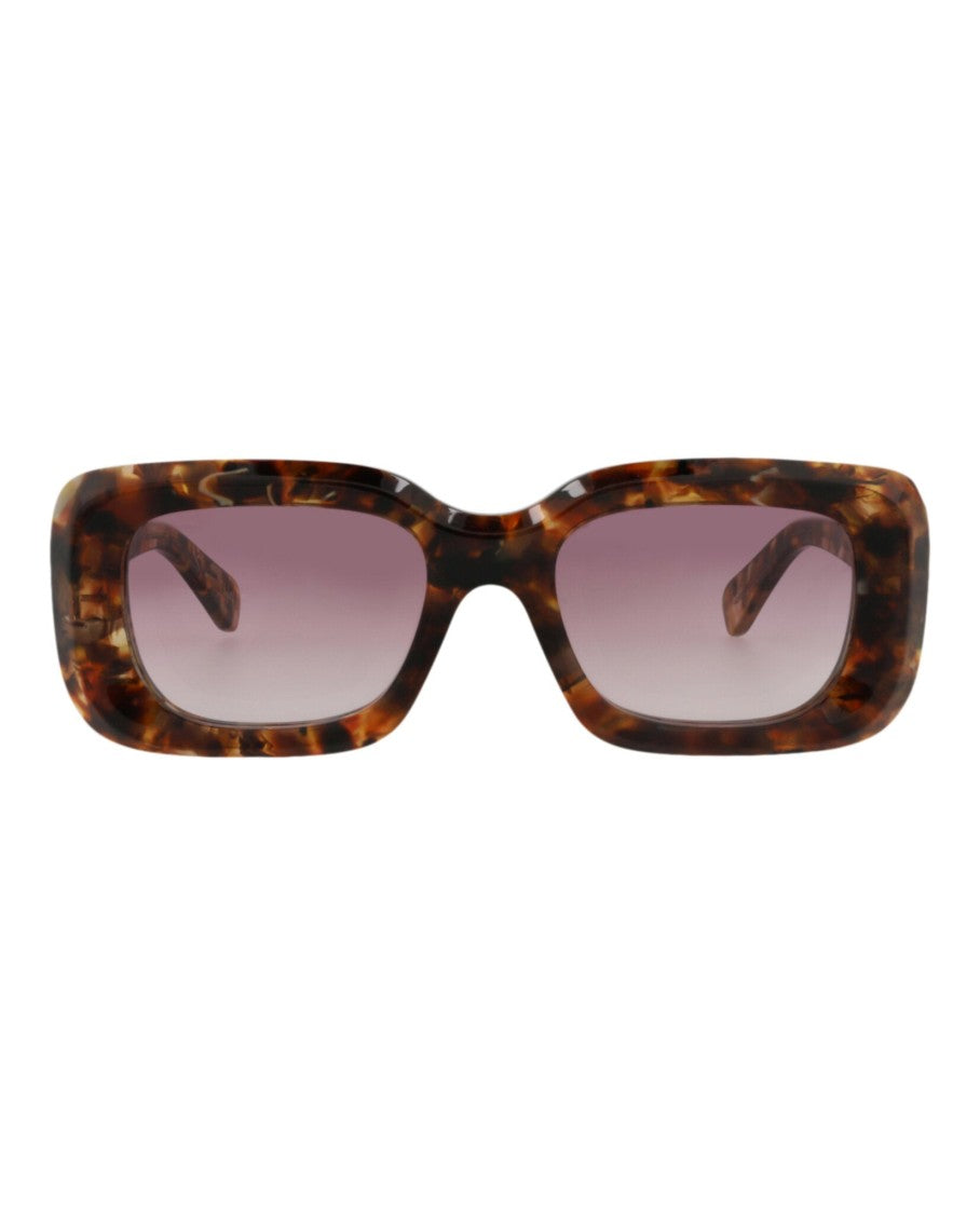 Chloé Square-Frame Recycled Acetate Sunglasses