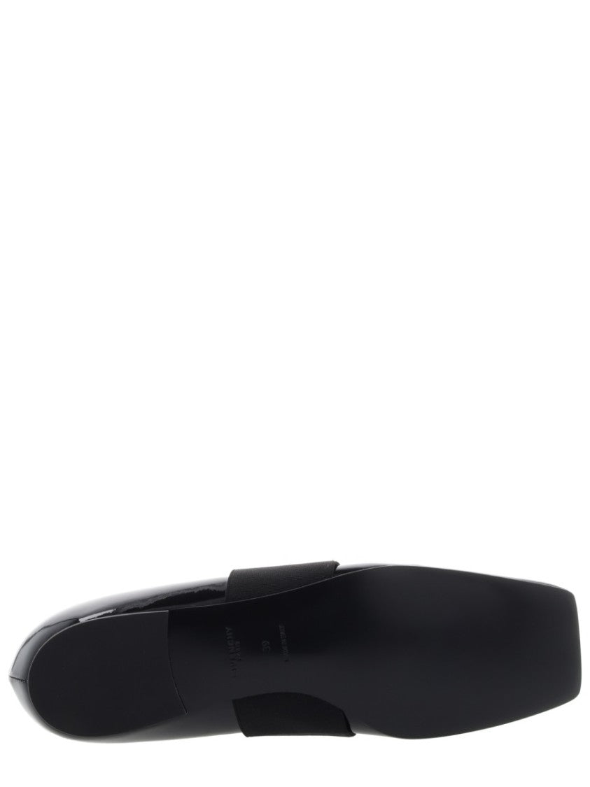 Givenchy Black Pointed-Toe Ballerina Flats