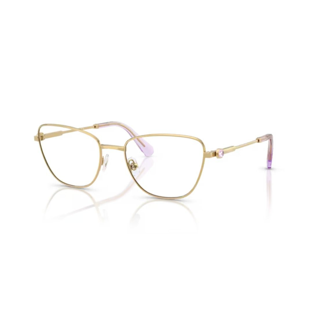 Swarovski 0Sk1018 Gold-Tone Cat-Eye Eyeglasses