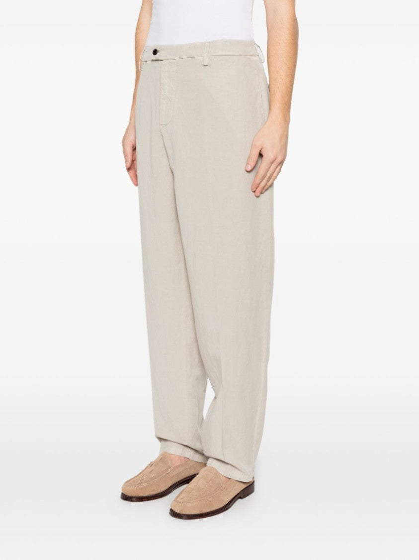 Dondup Yeast Beige Straight-Leg Jeans