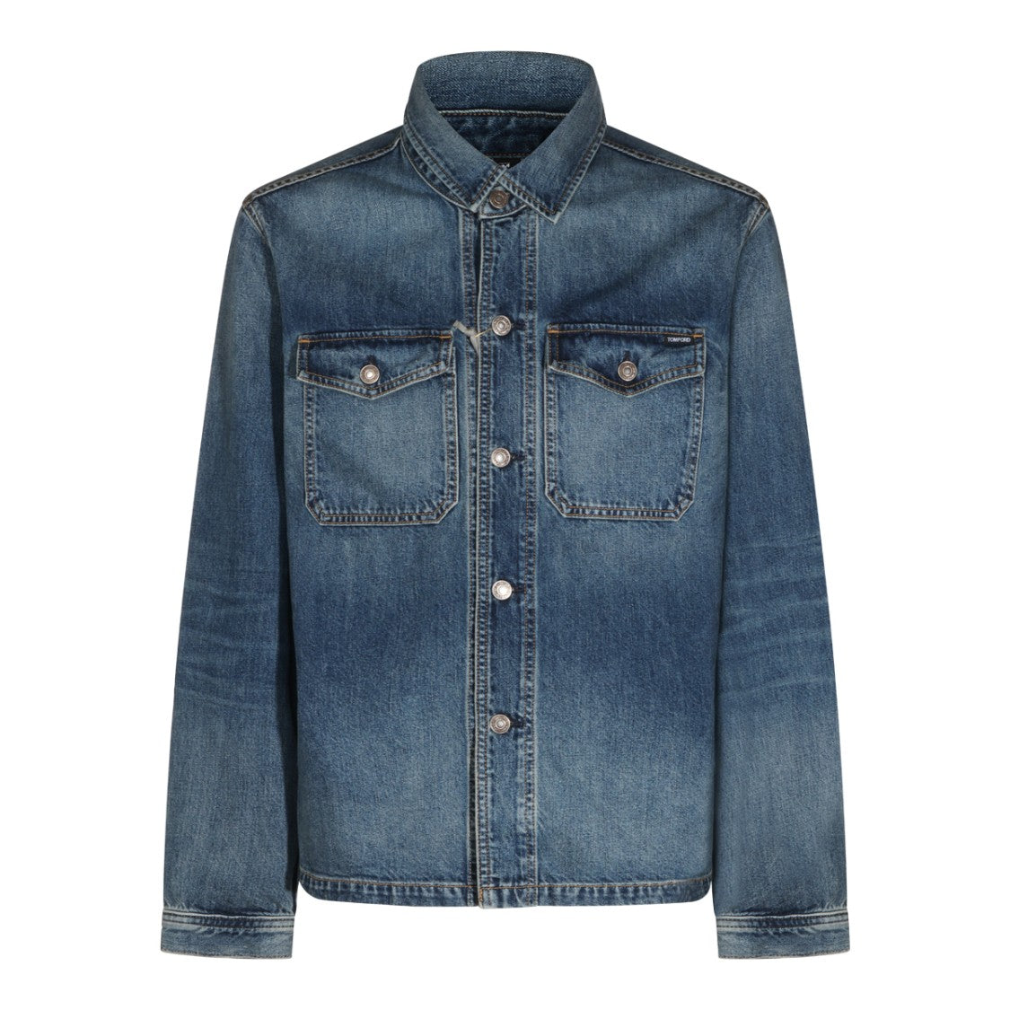 Tom Ford Classic Flap Pocket Denim Jacket
