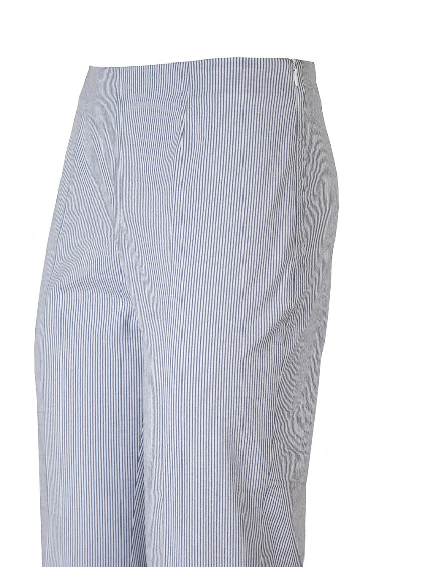 Berwich Tailored Pants With Subtle Pinstripe