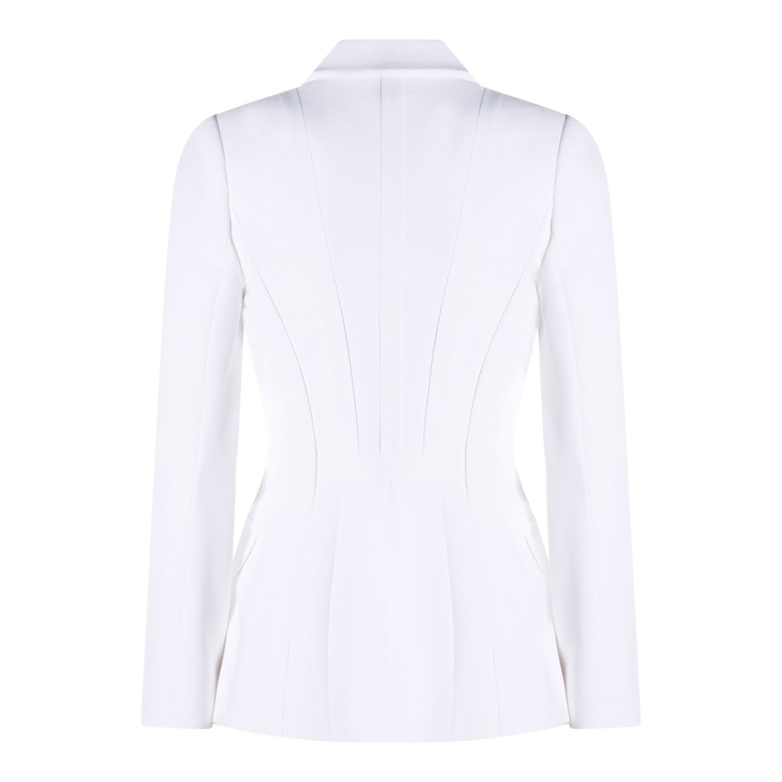 Elisabetta Franchi Tailored Ivory Blazer