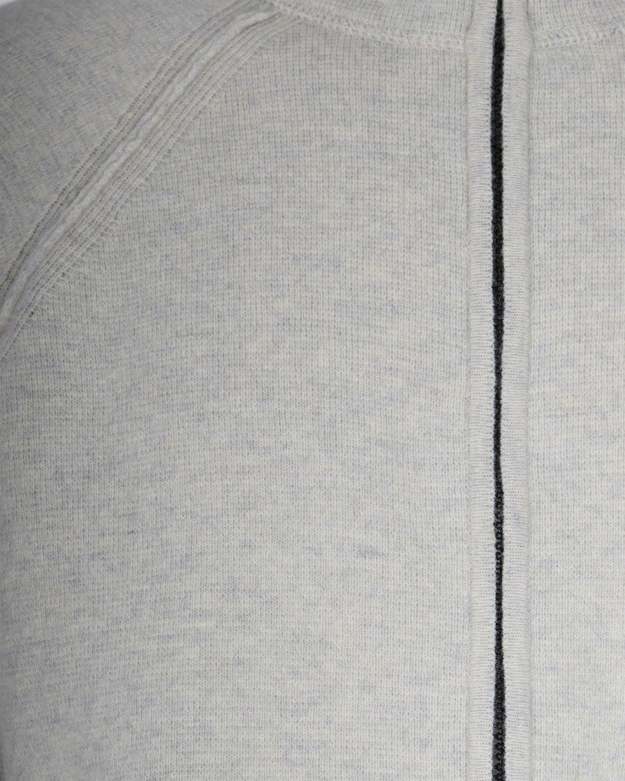 C.P. Company Grey Wool Blend Cardigan