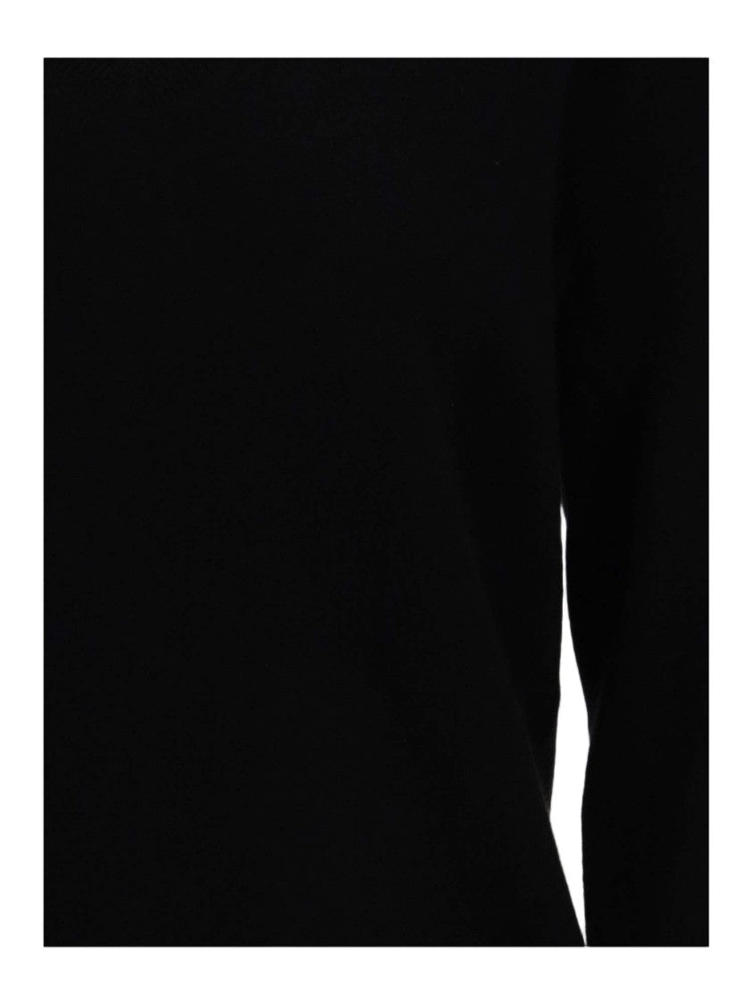 Vince V-Neck Cashmere Sweater With Ribbed Cuffs And Straight Hem