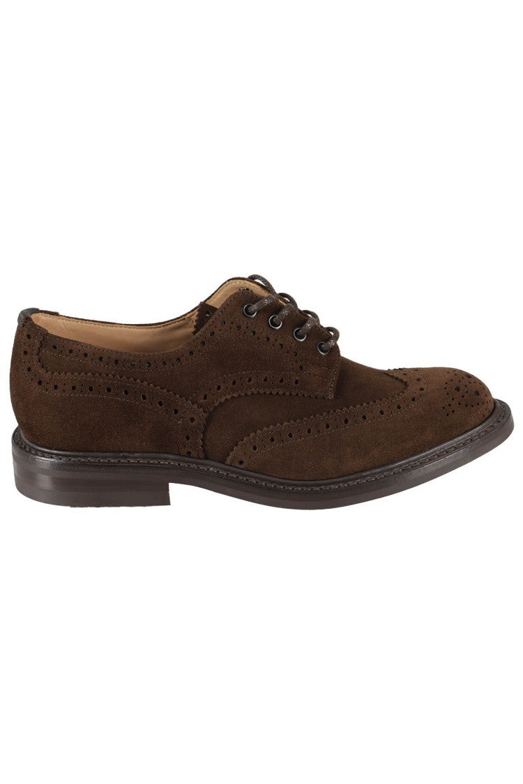Tricker's Bourton Lace-Up Derby Shoes With Perforated Detailing