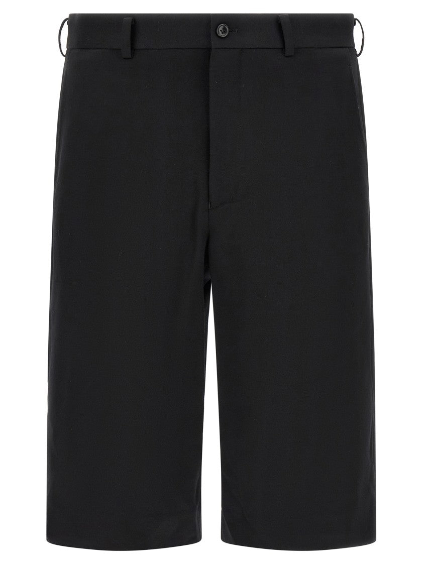 Comme Des Garçons Zip Bermuda Shorts