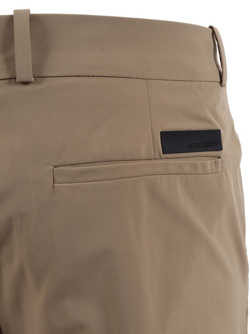 Rrd Brown Surflex Tapered Chino Pants