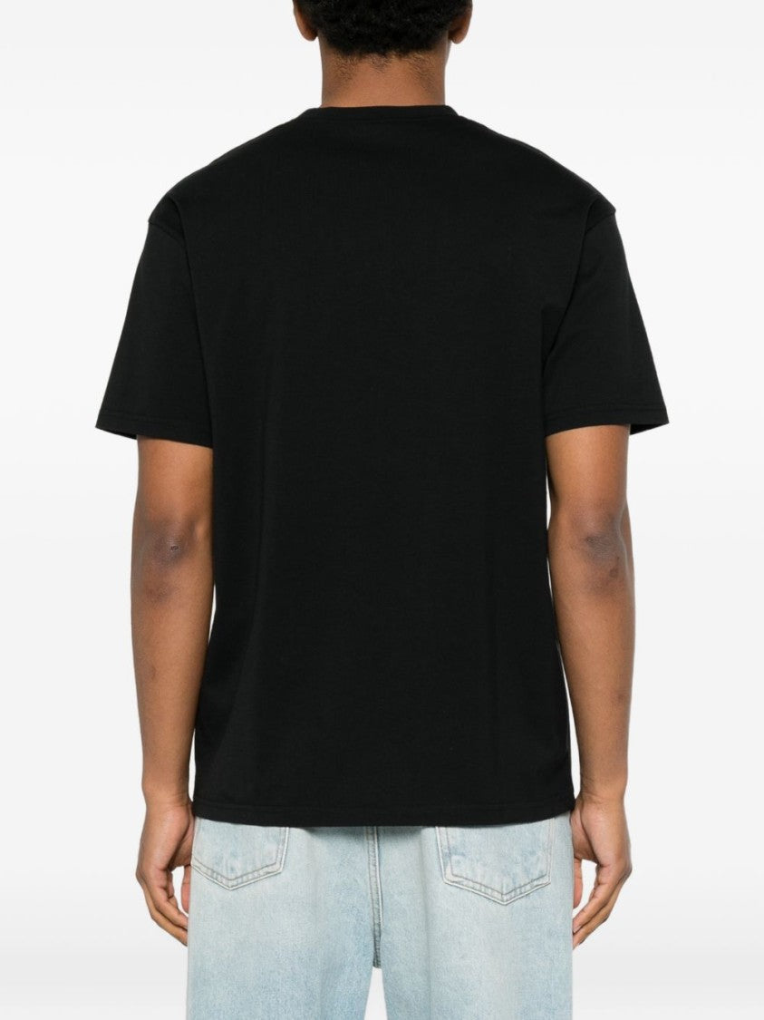 Givenchy Photographic Negative Print Crewneck Cotton T-Shirt