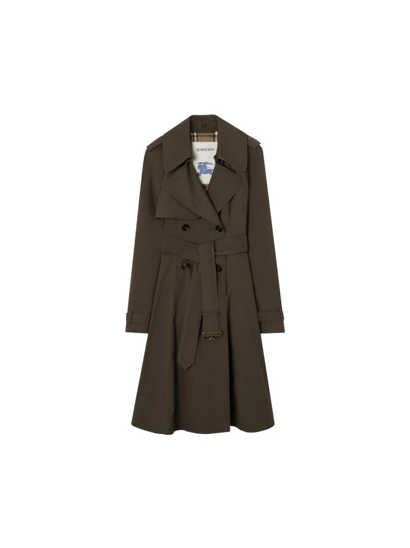 Burberry Long Gabardine Pembury Trench Coat