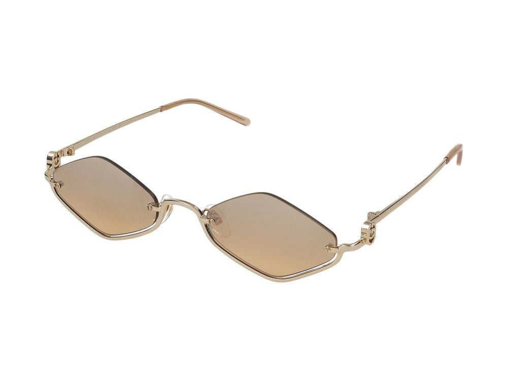 Gucci Sunglasses Gg1604s 003 Gold Gold Orange 53/22/135