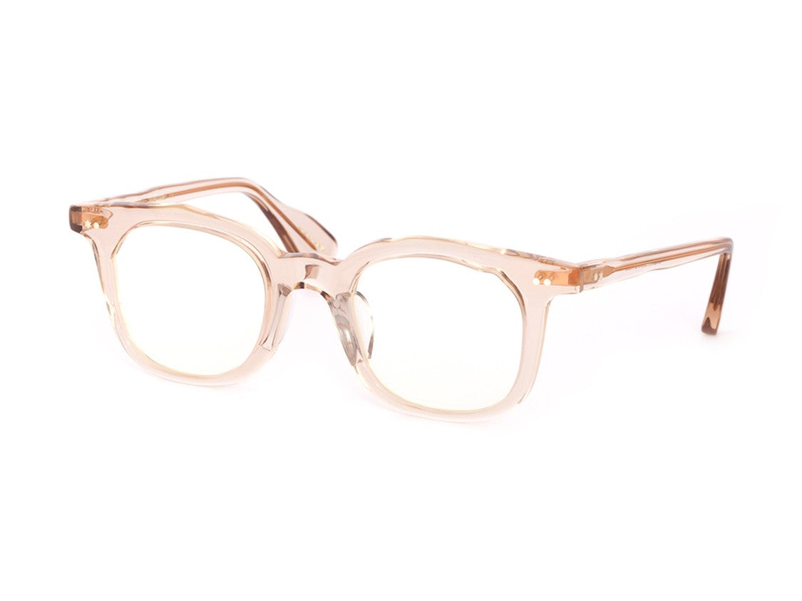 Masahiro Maruyama Mm-0025 Translucent Rounded Square Acetate Eyeglasses