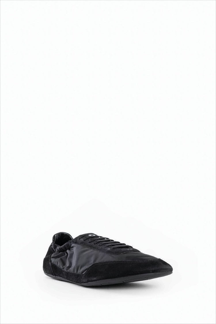 Prada Pointed Toe Sneakers With Recycled Materials