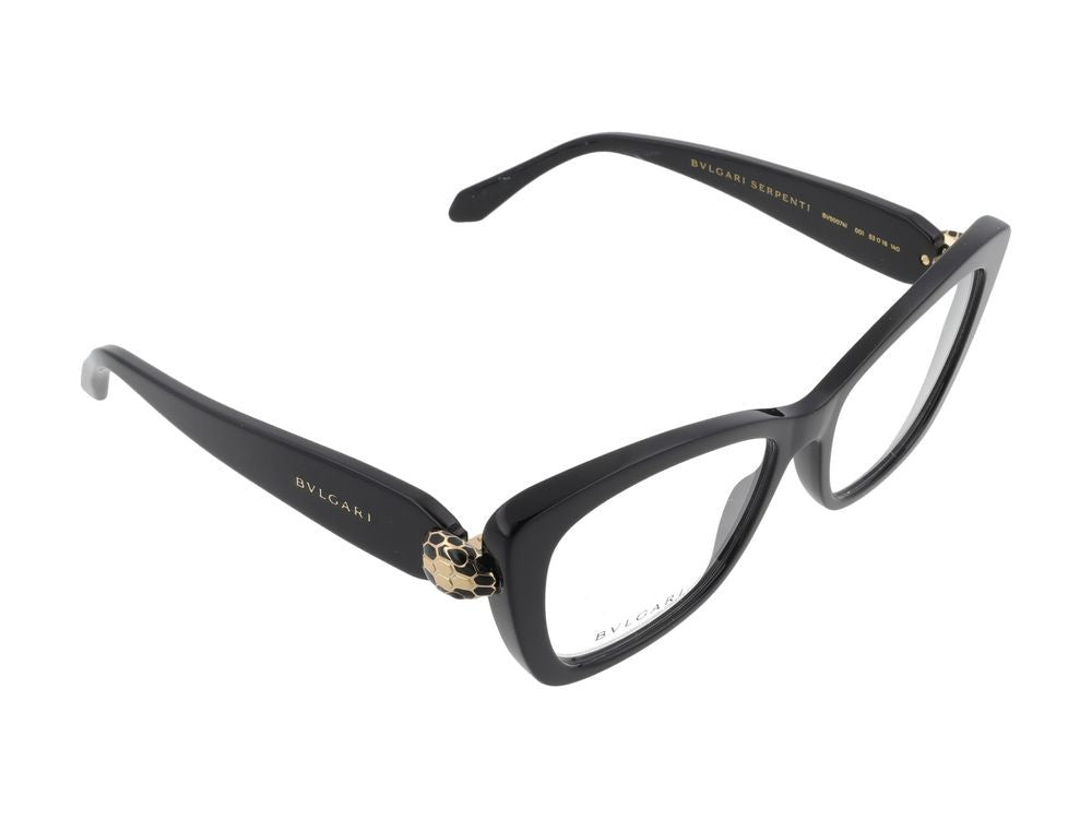 Bulgari Bv50074i Black Rectangular Frame Glasses