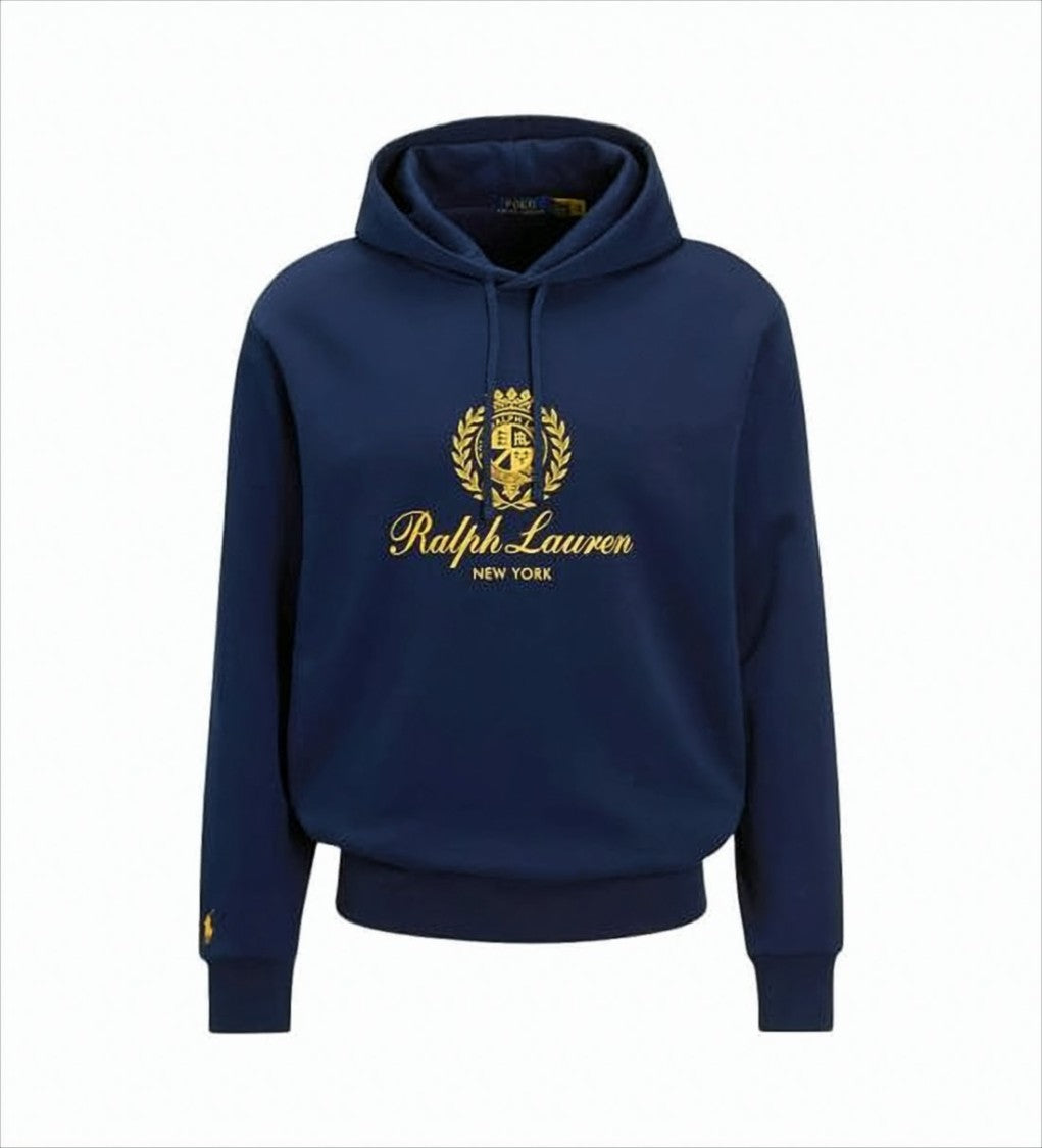 Polo Ralph Lauren Navy Blue Embroidered Hoodie