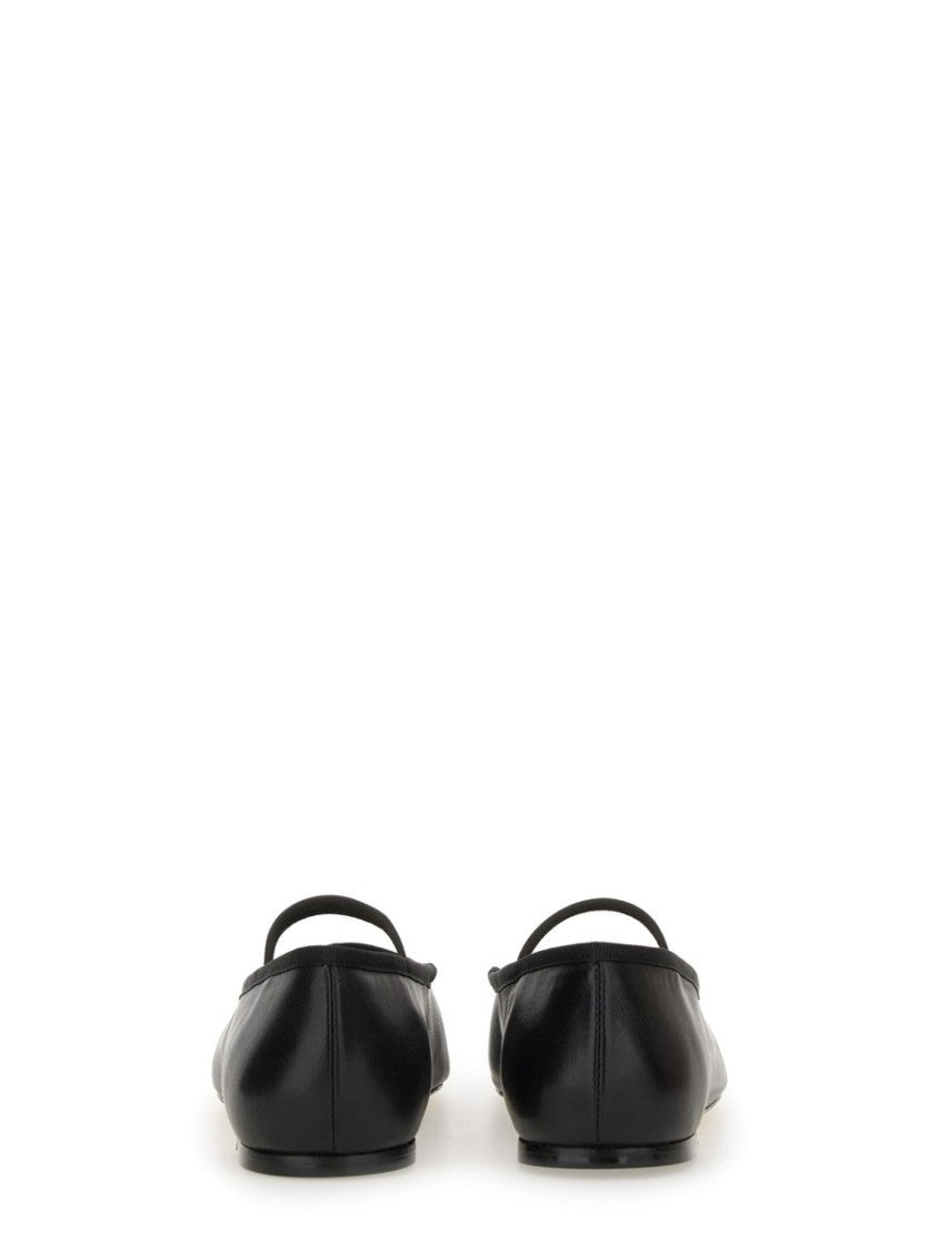 Repetto Neutrals Lisbeth Square Toe Ballet Flats