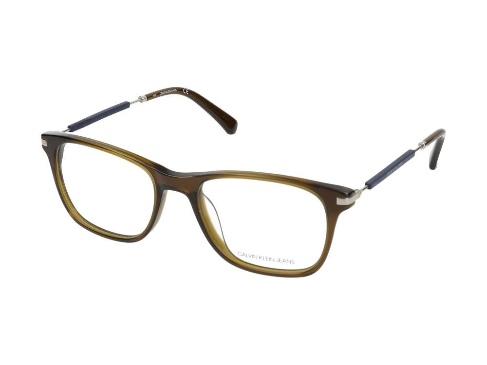Calvin Klein Jeans Eyeglasses Ckj18704 210 Crystal Brown 52/18/140