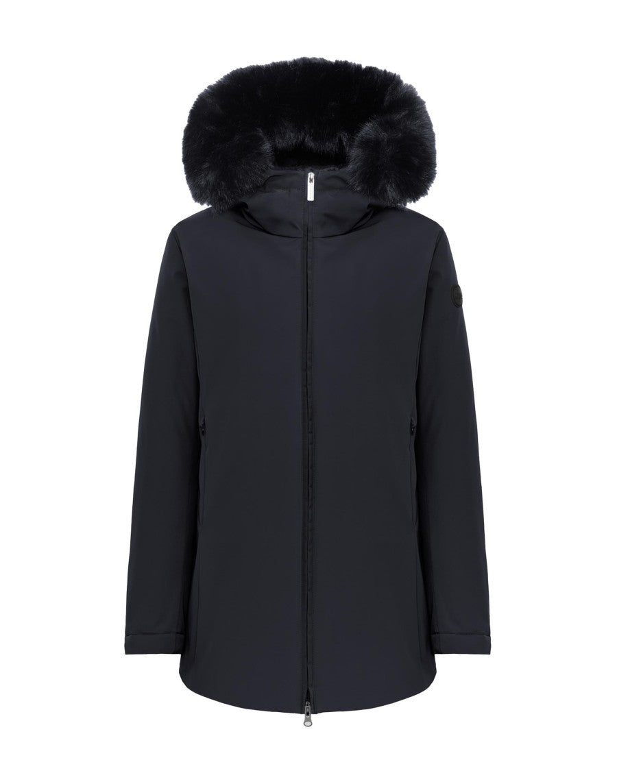 Colmar Technical Three-Layer Parka With Faux Fur Trim