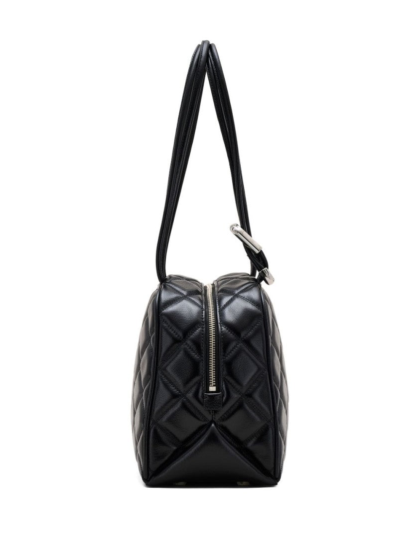 Marc Jacobs Quilted Vitello Leather Shoulder Bag