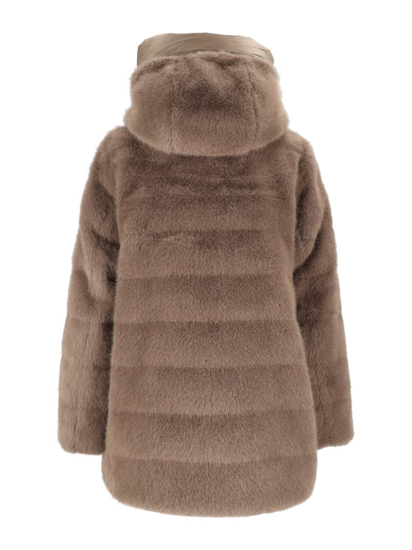 Duno Plush Quilted Down Coat