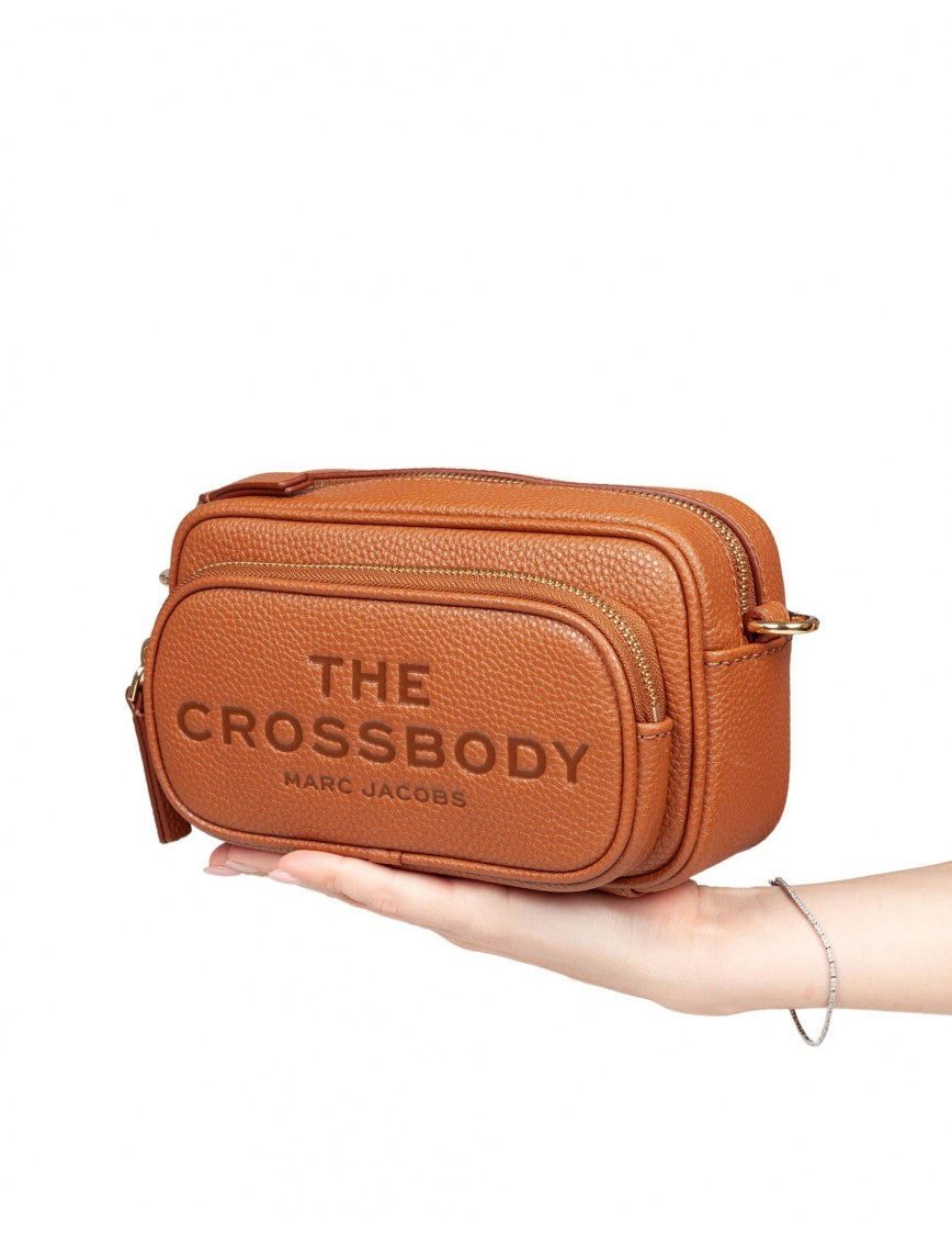 Marc Jacobs The Crossbody Tote Leather Bag Argan Color