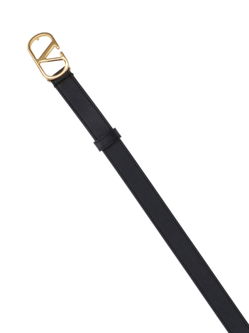 Valentino Garavani "Vlogo Signature" Belt Black