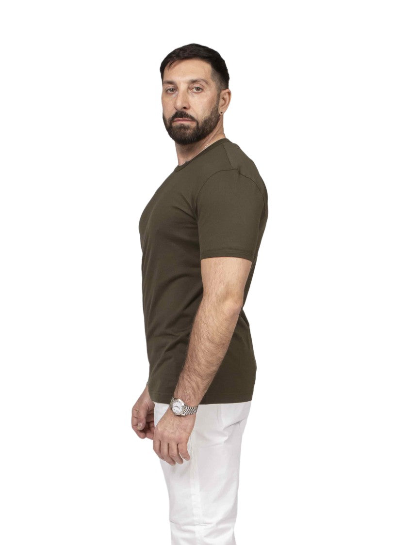 Dolce & Gabbana Short-Sleeve Crewneck Cotton T-Shirt