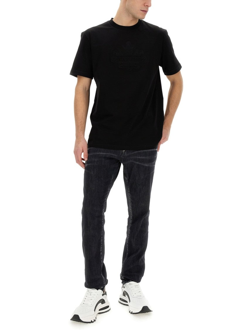 Dsquared2 Regular Fit Black T-Shirt