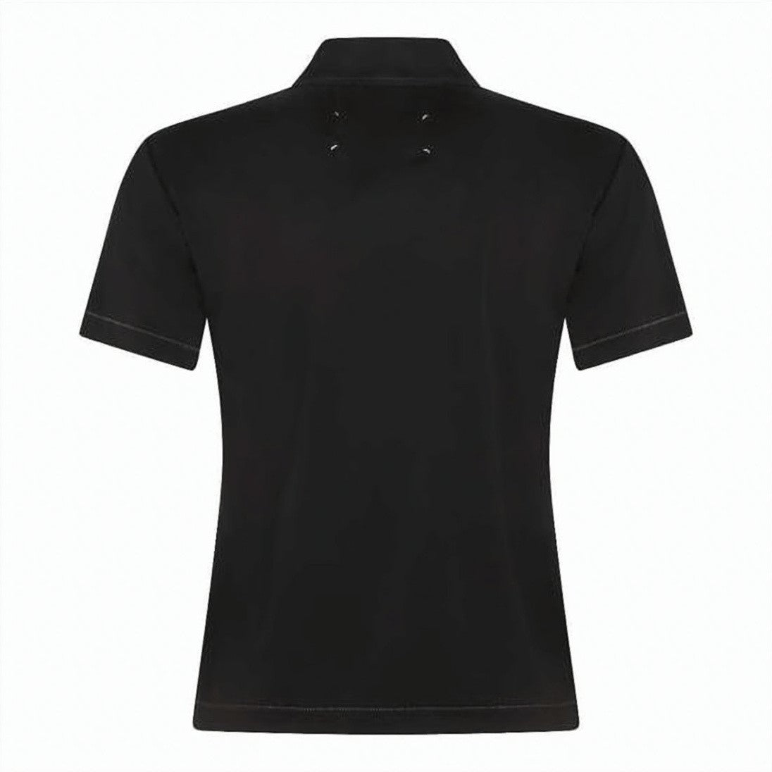 Maison Margiela Short-Sleeved Polo Shirt With Classic Collar