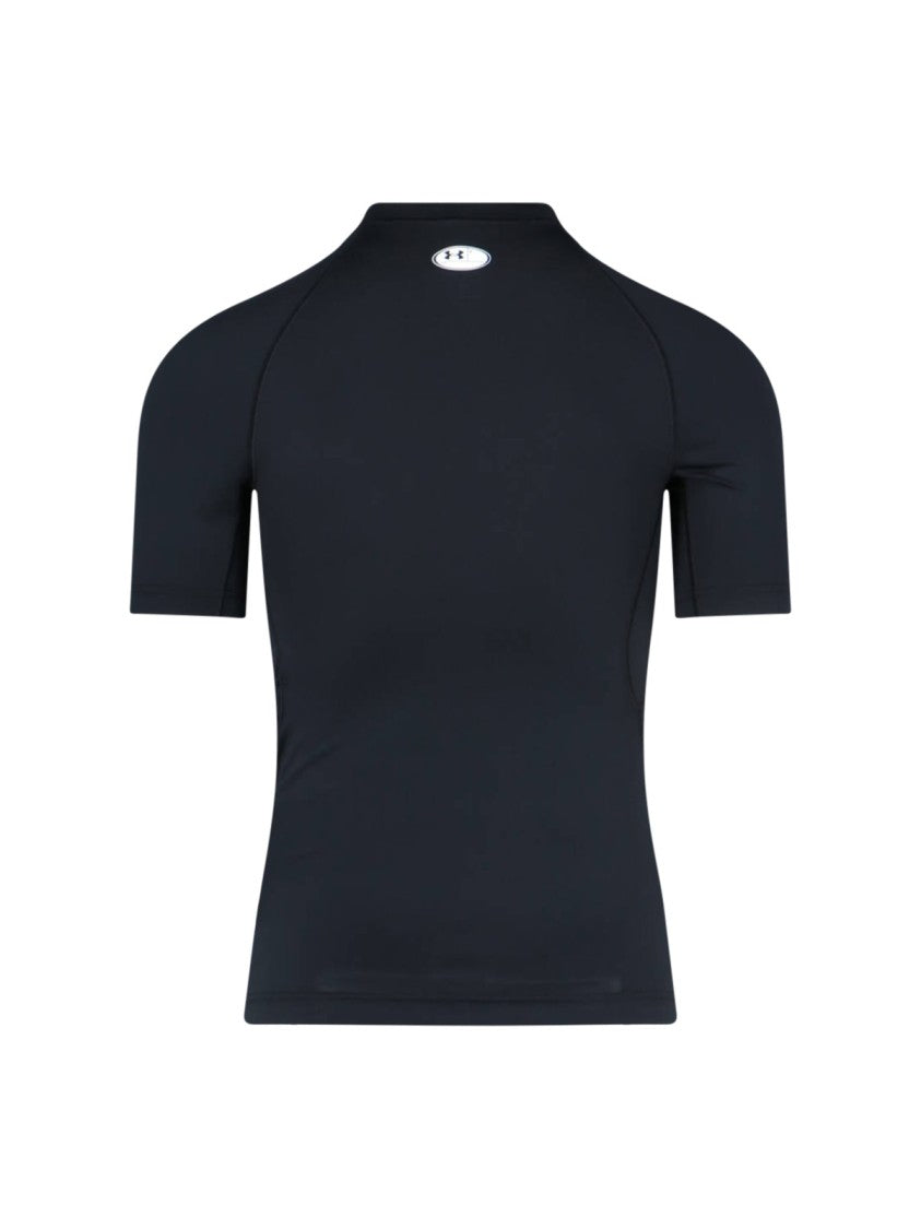 Balenciaga Fitted Short-Sleeve Top - Black