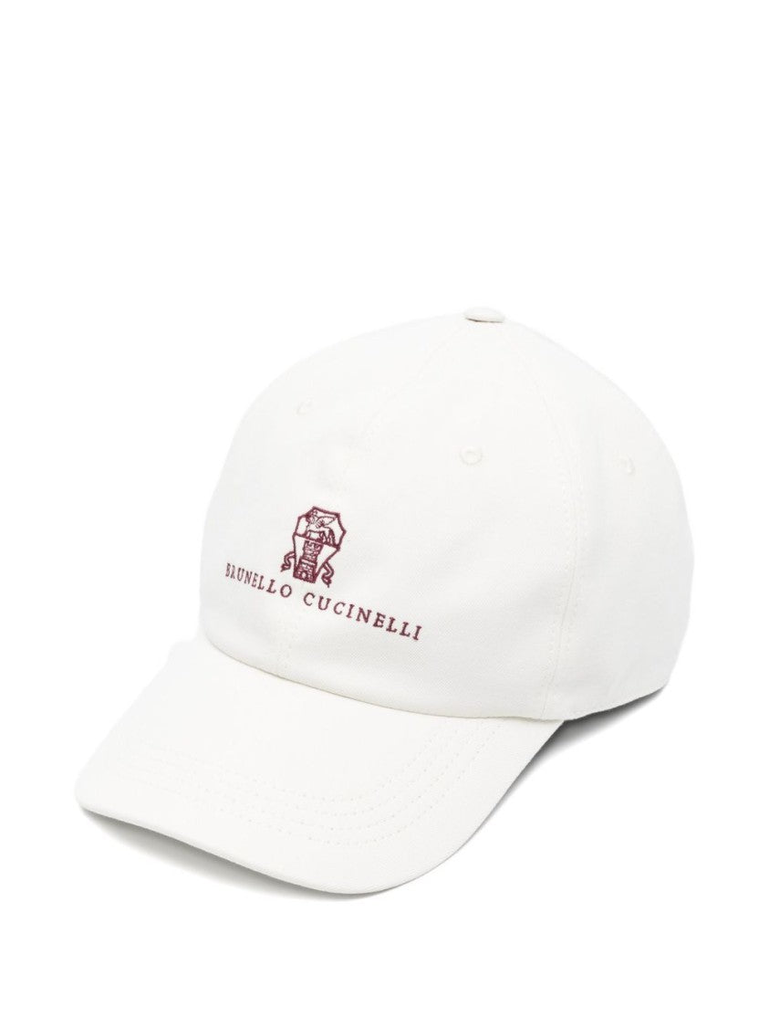 Brunello Cucinelli Classic Six-Panel Baseball Cap With Embroidered Emblem