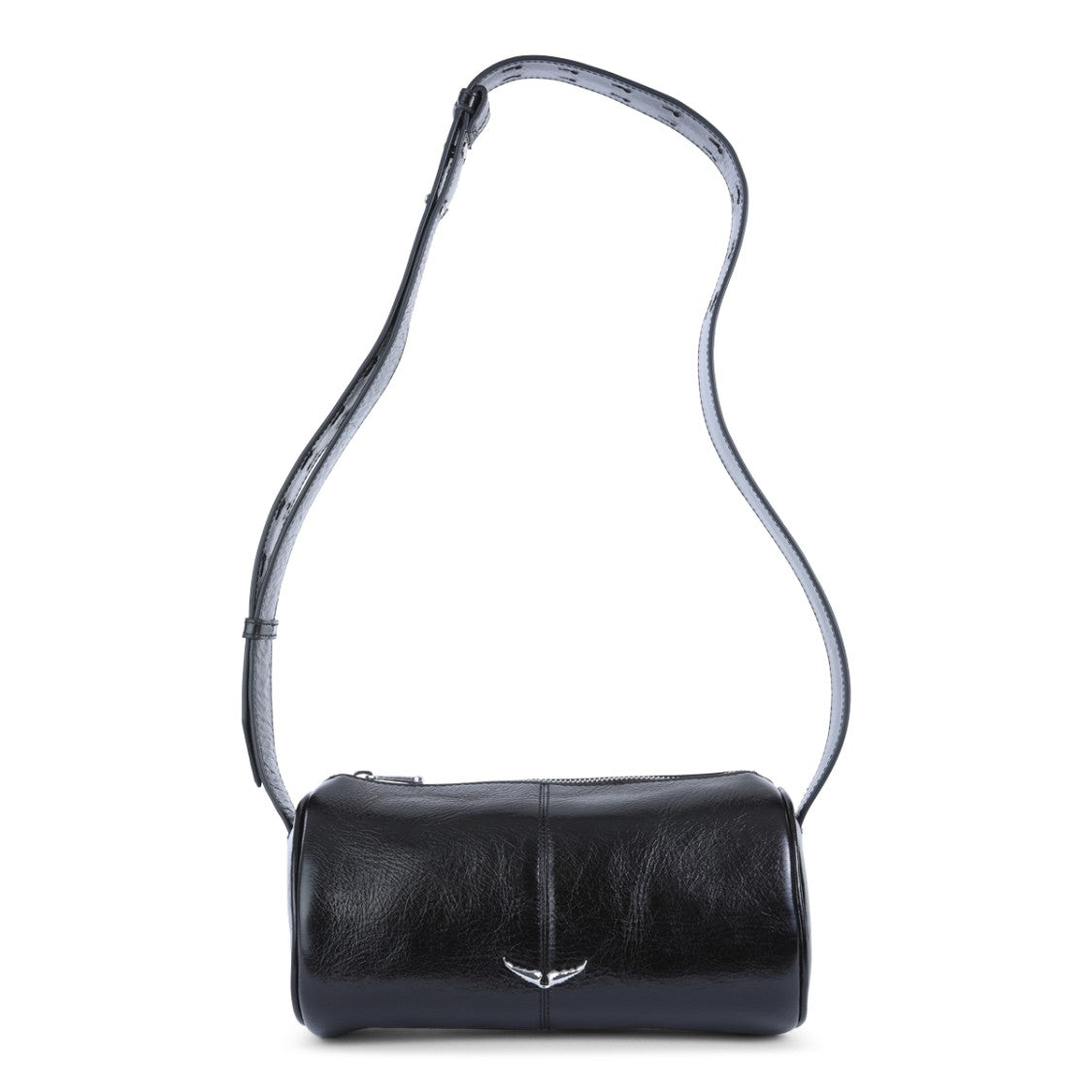 Zadig & Voltaire Black Leather Le Doudou Shoulder Bag